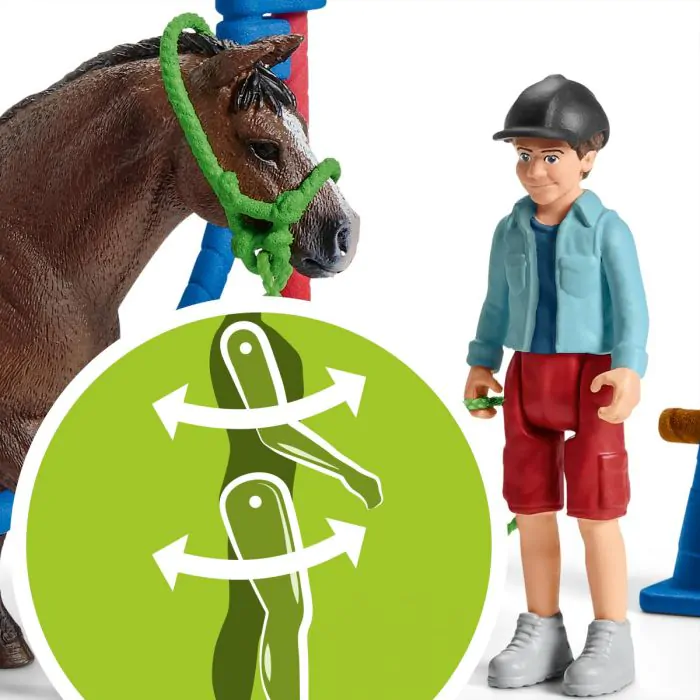 Schleich Farm World Pony Agility Rennen 42482 