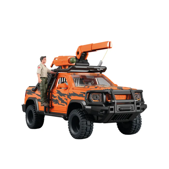 Schleich Wild Life Abenteuerfahrzeug im Dschungel 42720