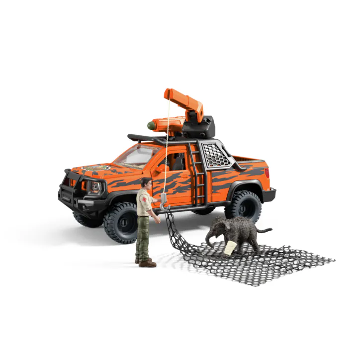 Schleich Wild Life Abenteuerfahrzeug im Dschungel 42720