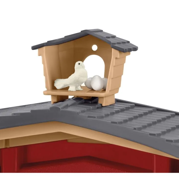 Schleich Farm World Große Farm mit Tieren und Zubehör 42606
