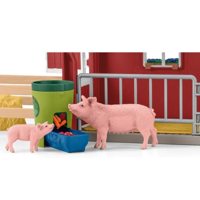 Schleich Farm World Große Farm mit Tieren und Zubehör 42606