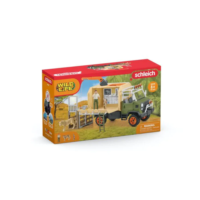 Schleich Wild Life Großer Truck Tierrettung 42475 