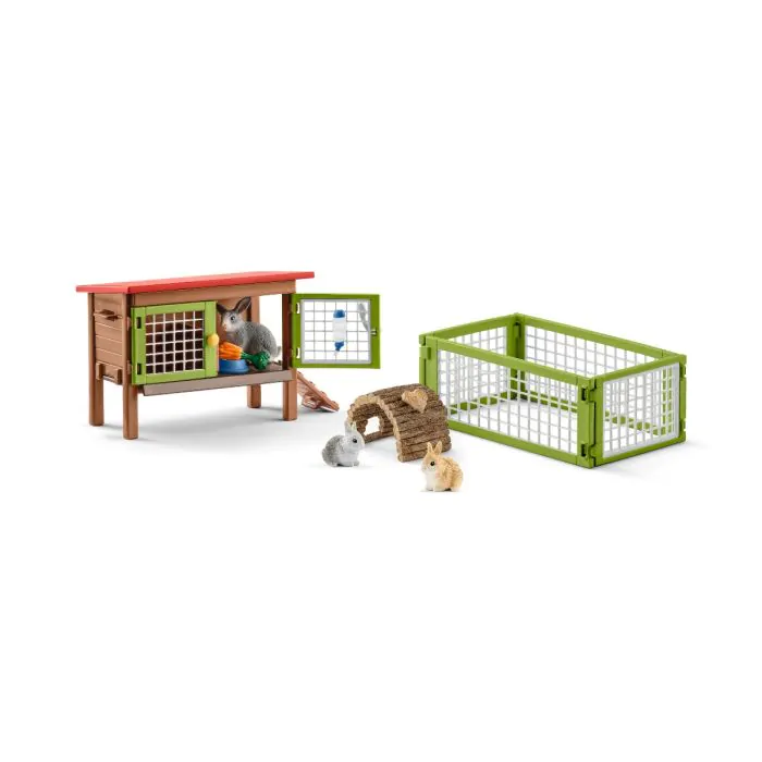 Schleich Farm World Kaninchenstall 42420 