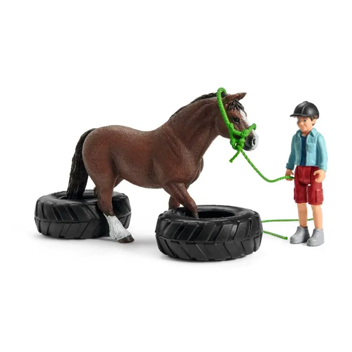 Schleich Farm World Pony Agility Rennen 42482 