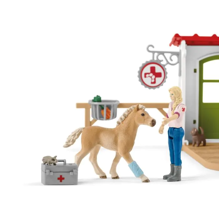 Schleich Farm World Tierarzt-Praxis mit Haustieren 42502