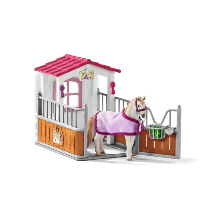 Schleich Horse Club Pferdebox mit Lusitano Stute 42368