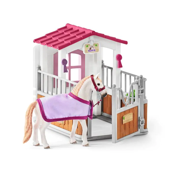 Schleich Horse Club Pferdebox mit Lusitano Stute 42368