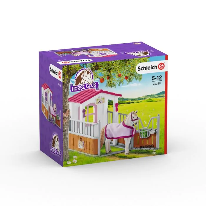 Schleich Horse Club Pferdebox mit Lusitano Stute 42368