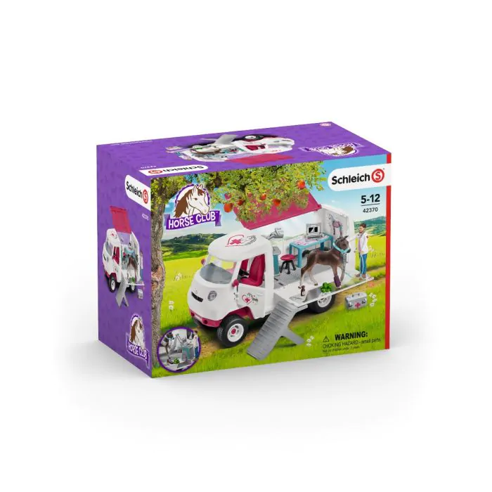 Schleich Horse Club Mobil Tierarzt mit Hannover Fohlen 42370