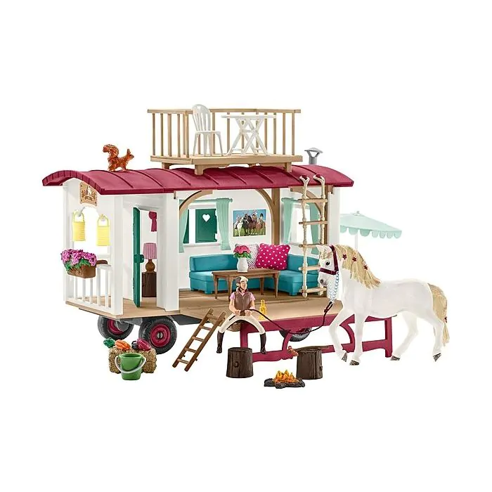 Schleich Horse Club Wohnwagen für Secret Club Meetings 42415