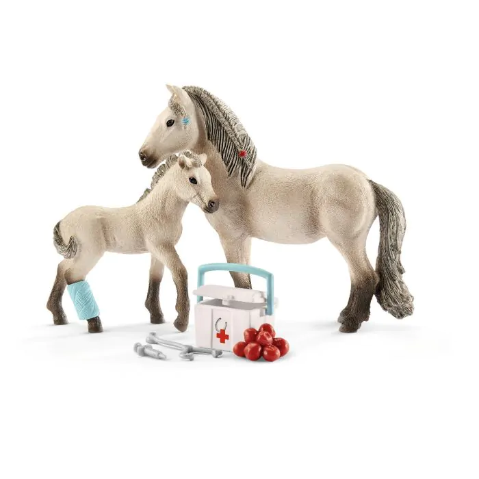 Schleich Horse Club EHBO Box & Island Pferd 42430