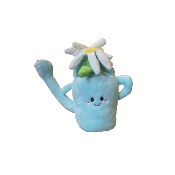 Take me home plant pluche gieter Blauw 20 cm 660673