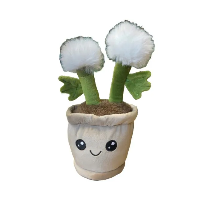 Take me home plant pluche paardenbloem Beige 23 cm 660663