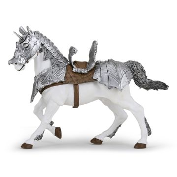 PAPO Pferd in Rüstung 39799