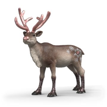 Schleich Wild Life Roségoldenes Weihnachtsrentier Exklusiv 75004