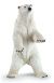 Papo Wild Life Stehender Eisbär 50172 