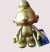 Gold farbige Schlumpf 20 cm