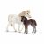 Schleich 42423 Pony Stute und Fohlen