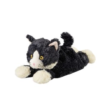 Warmies Katze liegend
