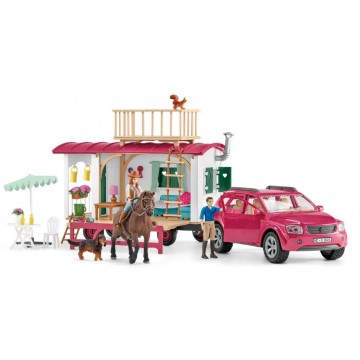 Schleich Horse Club Campingtrip mit Wohnwagen 72205 Exklusiv