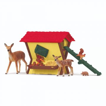 Schleich Farm World Fütterung der Waldtiere 42658