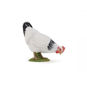 Papo Farm Life Pickendes weißes Huhn 51160