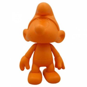 Orangefarbener Schlumpf 20 cm