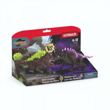 Schleich Eldrador Schattenluchs vs. Felsbrecher 70827