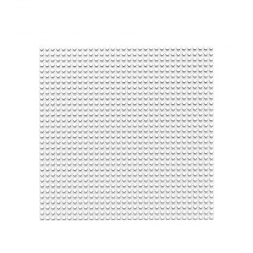 BiOBUDDi 32x32 basisplaat mit BB-0095 Schneeweiß