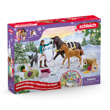 Schleich Horse Club Adventskalender 2024 mit 24 Fenstern 99092