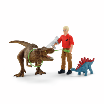 Schleich Dinosaurier Tyrannosaurus Rex-Angriff 41465 