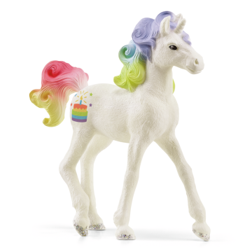 Schleich Bayala Sammeleinhorn Regenbogentorte 70742