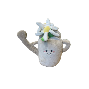 Take me home Pflanzen Plüsch Gießkanne Grau 20 cm 660673