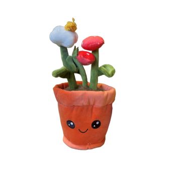 Take me home Pflanze Plüsch Erdbeerpflanze Orange 23 cm 660662