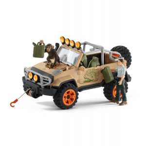 Schleich Wild Life Geländewagen mit Seilwinde 42410 