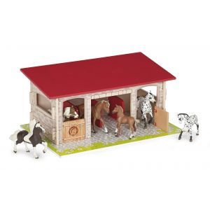 Papo Horses Paardenstal exclusief dieren 60104