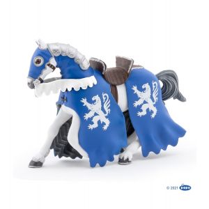 Papo History Pferd des Löwenritters mit Speer 39759