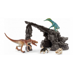 Schleich Dinosaurier Dinoset mit Höhle 41461 