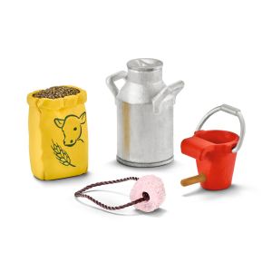 Schleich 42291 Futter für Kuh und Kälbchen