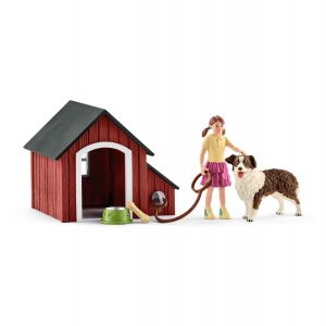 Schleich Farm World Hundehütte 42376 