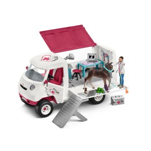 Schleich Horse Club Mobil Tierarzt mit Hannover Fohlen 42370