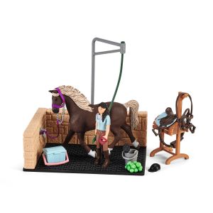 Schleich Horse Club Waschplatz mit Emily & Luna 42438 