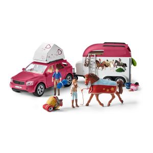 Schleich Horse Club Abenteuer mit Auto und Pferdeanhänger 42535 