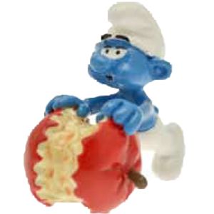 Pixi Schlumpf mit Apfel 6441
