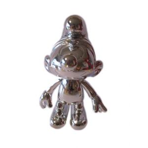 Silber farbige schlumpf 20 cm
