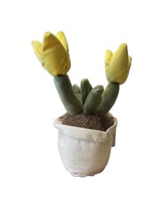 Take Me Home Pflanze Plüschtulpe Gelb 27cm 660627