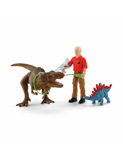 Schleich Dinosaurier Tyrannosaurus Rex-Angriff 41465 