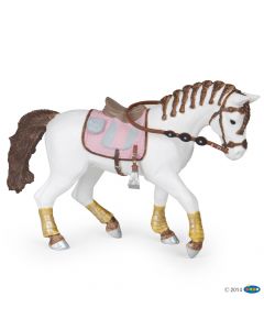 Papo Horses Pferd mit geflochtenen Zöpfen 51525 