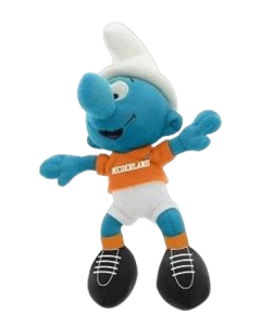 Plüsch Fußball Schlumpf Niederlande - 20 cm