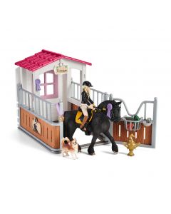 Schleich Horse Club Pferdebox mit Tori & Princess 42437